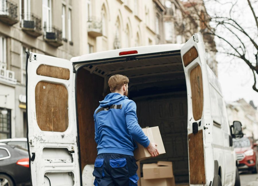 True Blue Movers movers on a job in Hyattsville